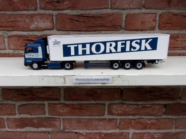 WSI  Scania  3  Streamline  van  Thorfisk., Hobby en Vrije tijd, Modelauto's | 1:50, Ophalen of Verzenden, Nieuw, Bus of Vrachtwagen