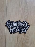 Municipal Waste patch embleem metal vintage retro hardrock, Verzamelen, Muziek, Artiesten en Beroemdheden, Ophalen of Verzenden