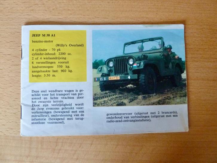 legervoertuigen, Verzamelen, Militaria | Algemeen, Landmacht, Boek of Tijdschrift, Nederland, Ophalen of Verzenden