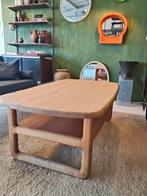 Deense Essen Houten Salontafel - 140cm, Ophalen, Gebruikt, 100 tot 150 cm, 50 tot 100 cm