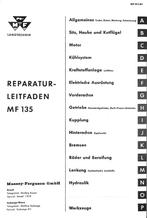 Reparaturleitfaden MF135 Landtechnik, Verzenden, Nieuw, Onbekend, Tractor en Landbouw