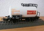 Marklin ketelwagen nr 4647 met opschrift Bayer, Hobby en Vrije tijd, Wisselstroom, Wagon, Ophalen of Verzenden, Zo goed als nieuw
