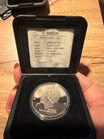 Zilveren 10 Gulden 1997 - Marshall Plan, Koningin Beatrix, Zilver, Ophalen of Verzenden, Losse munt