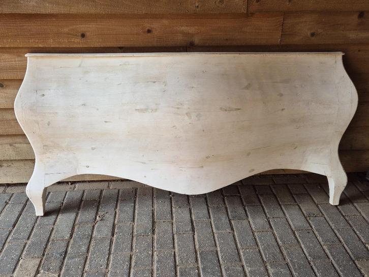 Uniek sfeervol ledikant, type kajuitbed, Huis en Inrichting, Slaapkamer | Bedden, Gebruikt, Tweepersoons, 180 cm, 200 cm, Hout