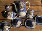 Servies Japan met goud bekleed, Antiek en Kunst, Antiek | Servies compleet, Ophalen of Verzenden