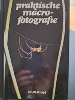 Praktische MACROfotografie, Kruyt, in uitstekende staat, Fotograferen en Filmen, Dr.W.Kruyt, Ophalen of Verzenden, Zo goed als nieuw