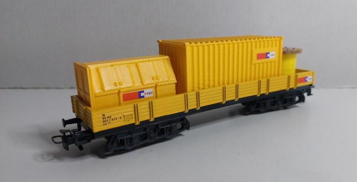 Strukton wagon met Lading van Marklin **Nieuw** (11), Hobby en Vrije tijd, Modeltreinen | H0, Nieuw, Wagon, Wisselstroom, Märklin