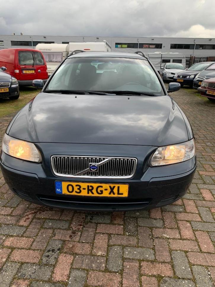 Volvo V70 2.4 170PK 2005 Blauw, Auto's, Volvo, Bedrijf, Te koop, V70, ABS, Adaptive Cruise Control, Airbags, Airconditioning, Alarm
