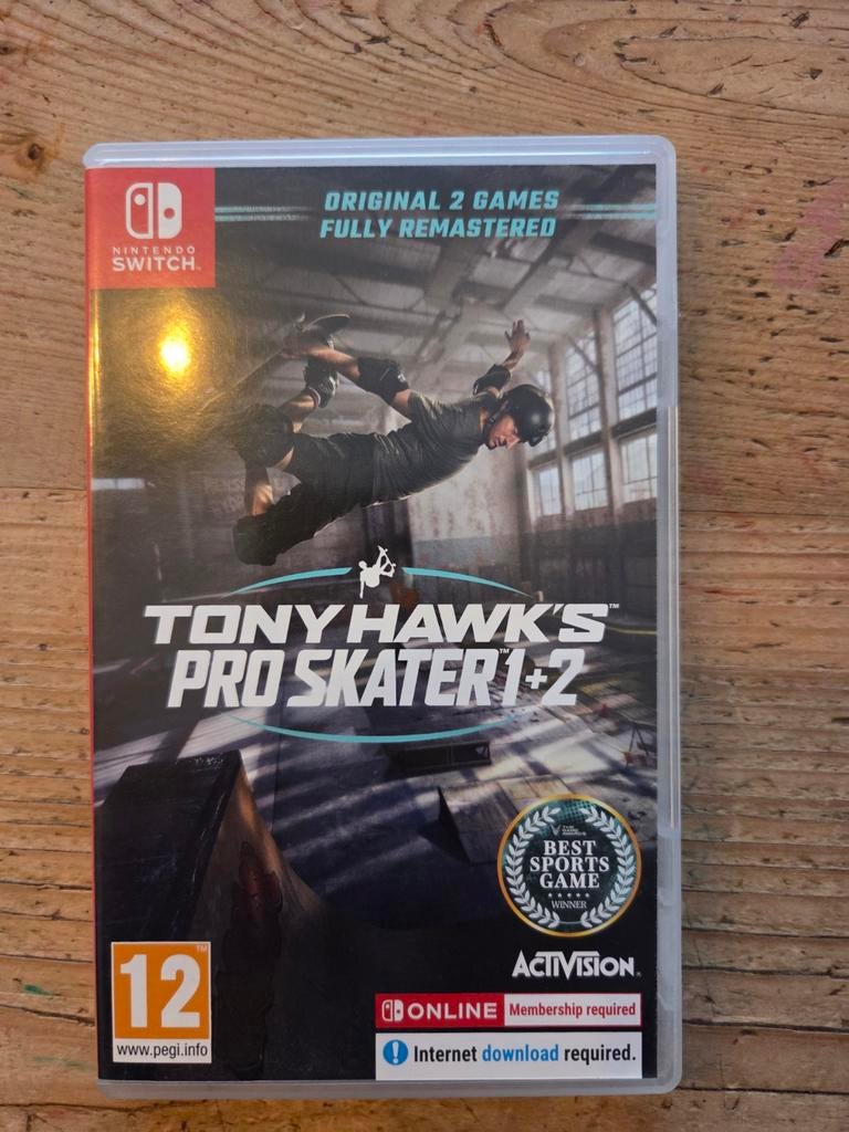 Tony Hawk's Pro Skater 1+2 - Nintendo Switch, Online, 1 speler, Ophalen of Verzenden, Zo goed als nieuw