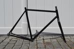 Fixed gear / baanframe 59 cm – mat zwart, Fietsen en Brommers, Ophalen, Gebruikt, Racefiets, Frame