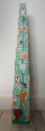 Stapeltoren van speelgoedblokken 10stuks, Kinderen en Baby's, Speelgoed | Babyspeelgoed, Ophalen of Verzenden, Overige typen