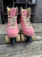 Nijdam Rolschaatsen mt 37 roze incl tas + beschermers, Ophalen of Verzenden, Zo goed als nieuw, Dames