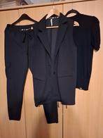 Zoso 3-delige broek,mouwloos blazer, truitje  draagmaat 40, Maat 38/40 (M), Blauw, Ophalen of Verzenden, Zo goed als nieuw