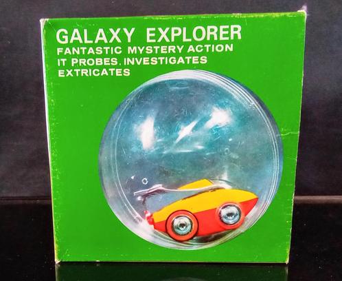 Vintage Galaxy Explorer auto in bubbel (1970's), Verzamelen, Speelgoed, Zo goed als nieuw, Ophalen of Verzenden