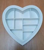 Leuke witte hart letterbak - Wanddecoratie, Ophalen of Verzenden, Zo goed als nieuw