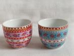 Eierdopjes PIP Studio Floral roze en blauw, Huis en Inrichting, Keuken | Servies, Overige typen, Ophalen of Verzenden, Zo goed als nieuw