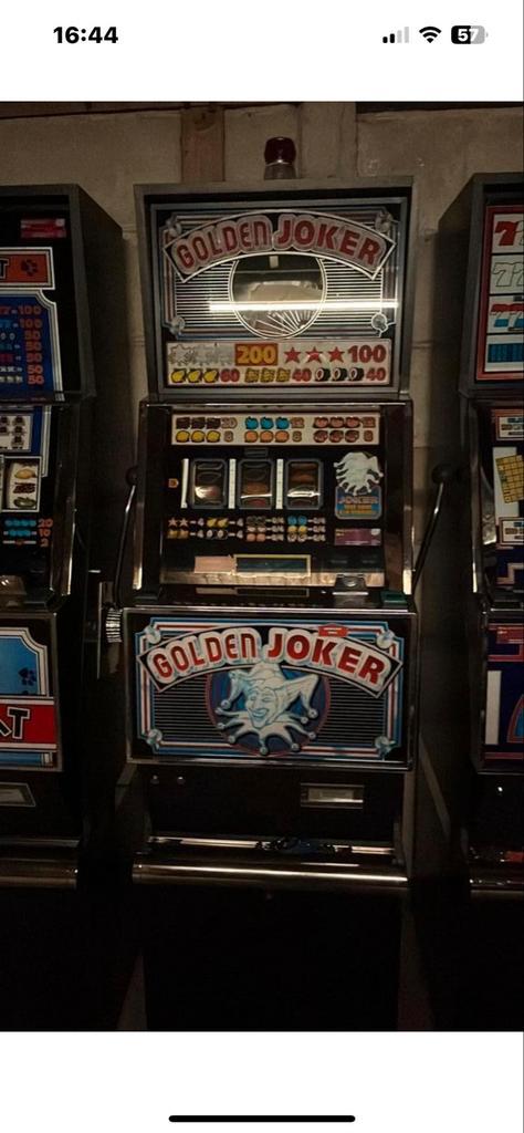 Golden Joker gokkast - Klassieker!, Verzamelen, Automaten | Gokkasten en Fruitautomaten, Gebruikt, Euro, Met sleutels, Ophalen