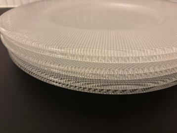 6x Kosta Boda LIMELIGHT (onder)borden ø31,5cm beschikbaar voor biedingen