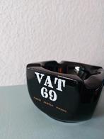 VAT 69 Finest Scotch Whisky zwarte asbak  6,5 X 10 X 10 cm, Ophalen, Gebruiksvoorwerp