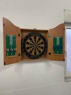 Dartbord met kast, Sport en Fitness, Darts, Ophalen, Zo goed als nieuw, Dartbord
