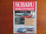 Subaru modellenparade met bijlage: prijslijst (jan. 1988), Ophalen of Verzenden, Nieuw, Overige merken