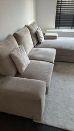 Moet ZSM weg! Beige Loungebank 2+1-zits, Huis en Inrichting, Banken | Complete zithoeken, Ophalen, Zo goed als nieuw