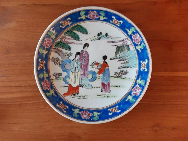 Chinees porselein bord Yamatoku gerelateerd, Antiek en Kunst, Antiek | Porselein, Verzenden