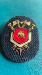 Vroeg  origineel pet embleem Nederlandse Brandweer, Ophalen of Verzenden, Nederland, Embleem of Badge
