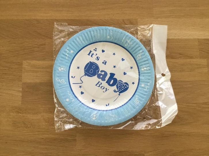 Borden It’s a Baby Boy - 10 st | geboorte jongen babyshower, Hobby en Vrije tijd, Feestartikelen, Nieuw, Geboorte of Huwelijk