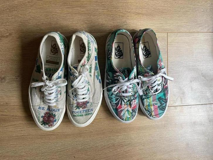 Vans 2x maat 41 & 41,5 ympen sneakers kleurrijk groen plant, Kleding | Dames, Schoenen, Zo goed als nieuw, Sneakers of Gympen