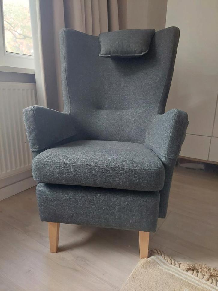 OMTÄNKSAM Ikea fauteuil, Huis en Inrichting, Fauteuils, Zo goed als nieuw, Stof, 50 tot 75 cm, Ophalen
