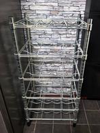 Wijnrek, Huis en Inrichting, Woonaccessoires | Wijnrekken, Ophalen, 15 tot 25 flessen, Zo goed als nieuw, Metaal