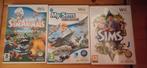 3 Nintendo wii spellen my sims 3, sky heroes, animals, 1 speler, Racen en Vliegen, Ophalen of Verzenden, Zo goed als nieuw