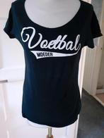 Shirt Voetbal moeder mt M/L, Verzenden, Zwart, Maat 42/44 (L), Zo goed als nieuw