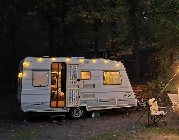 Caravelair Bamba de Luxe juni 1992, Caravans en Kamperen, Caravans, Particulier, tot en met 3, 750 - 1000 kg, Overige, Caravelair