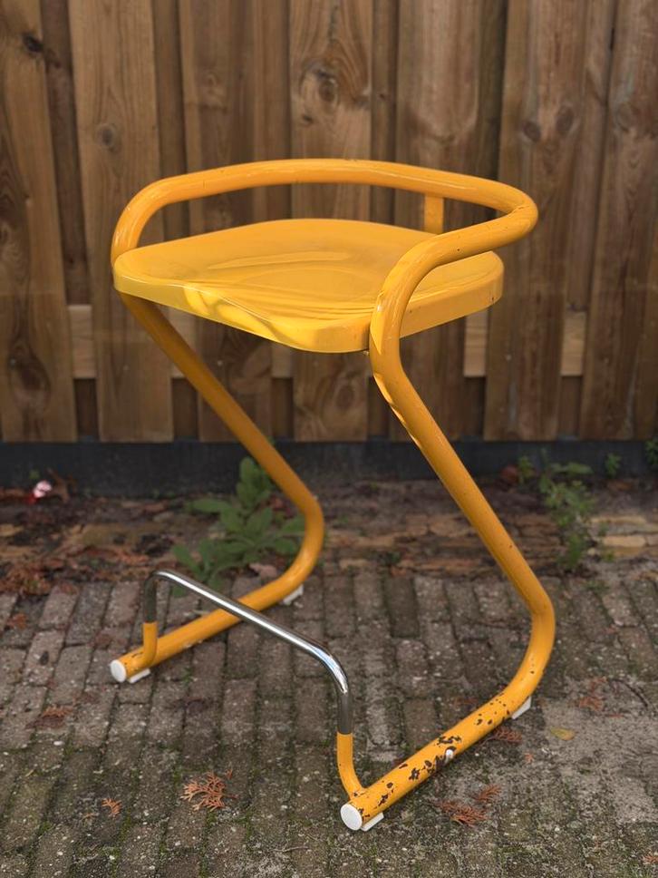 Lindau en Lindekrantz voor Lammerhults kruk S70-3 1968, Huis en Inrichting, Barkrukken, 60 tot 90 cm, 1 kruk, Ophalen