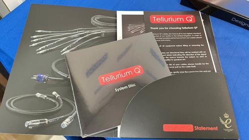 Tellurium Q Statement RCA, Audio, Tv en Foto, Audiokabels en Televisiekabels, Zo goed als nieuw, Interlink-kabel, Minder dan 2 meter