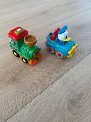 NIEUWE Vtech Donald Duck en stoomtrein beschikbaar voor biedingen