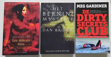 Spannende thrillers voor de vakantie !  beschikbaar voor biedingen