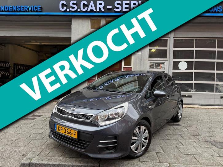 Kia Rio 1.2 CVVT DynamicLine Airco | Camera | Navi | NAP, Auto's, Kia, Bedrijf, Te koop, Rio, ABS, Achteruitrijcamera, Airbags
