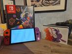 Switch Oled Pokémon Scarlet & Violet Edition, Spelcomputers en Games, Spelcomputers | Nintendo Switch, Ophalen of Verzenden, Zo goed als nieuw