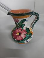 Vintage fleurig vaasje., Ophalen of Verzenden