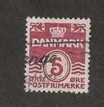Denemarken; 244 Golvende lijnen, Verzenden, Denemarken, Gestempeld
