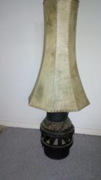 Kamerlamp mooie vintage schemerlamp, Hout, Gebruikt, Vintage, Ophalen