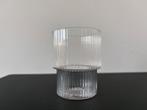 Ferm Living Ripple Glas Helder Laag Los, Ophalen of Verzenden, Glas, Overige stijlen, Glas of Glazen