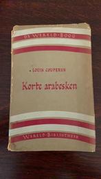 Korte arabesken - Louis Couperus, Boeken, Ophalen of Verzenden