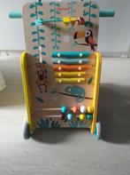 Loopwagen tropical met xylofoon, Kinderen en Baby's, Ophalen of Verzenden, Gebruikt, Duw- of Trekspeelgoed