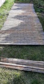 RIETSCHERM tuinscherm tuinafscheiding rietmat rietmatten, Ophalen, Gebruikt, 200 cm of meer, 150 tot 200 cm
