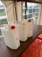 3 watertankjes jerrycans, Minder dan 75 liter, Ophalen, Zo goed als nieuw