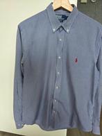 RALPH LAUREN OVERHEMD, Kleding | Heren, Overhemden, Ophalen of Verzenden, Zo goed als nieuw, Blauw, Polo Ralph Lauren